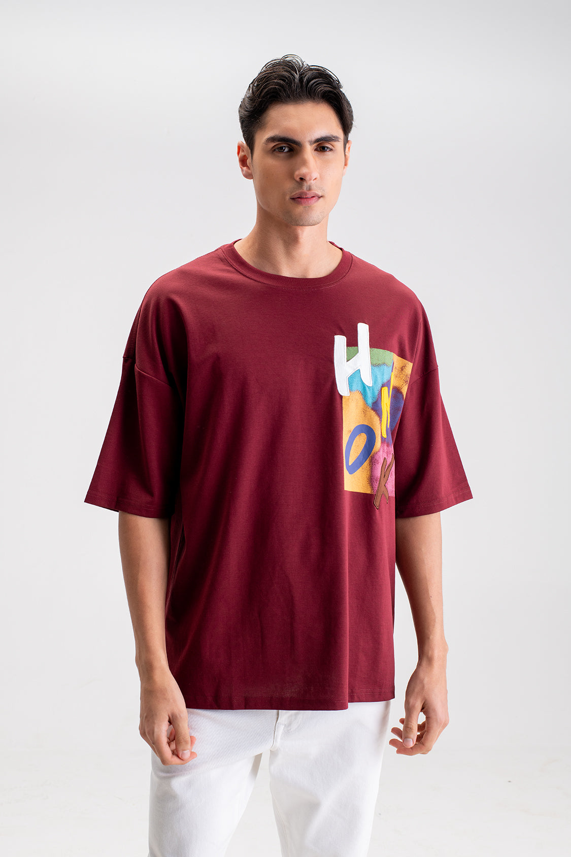 GRAPHIC PRINT OVERSIZED T-SHIRT