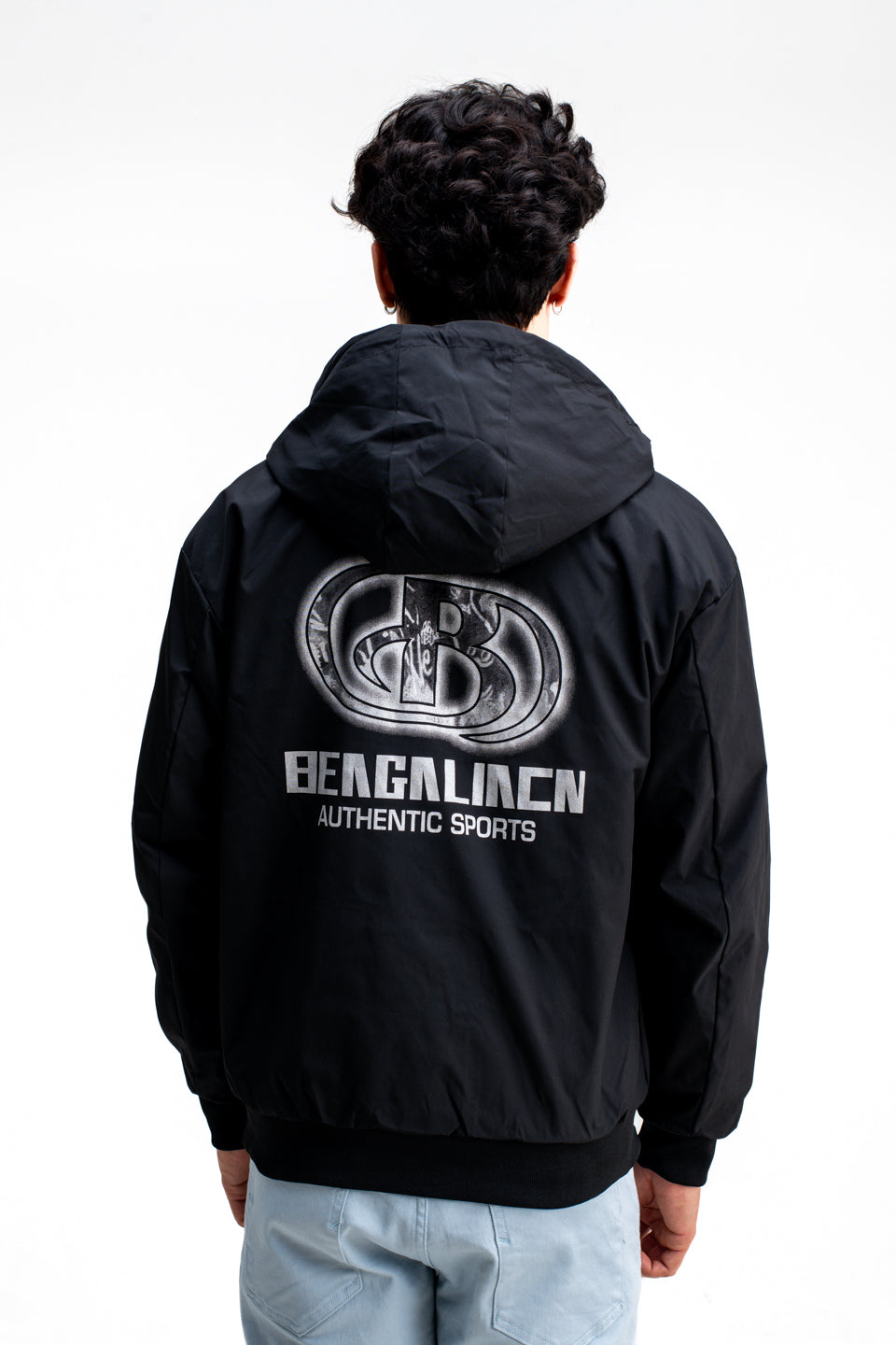 REVERSIBLE ABSTRACT PRINTED JACKET