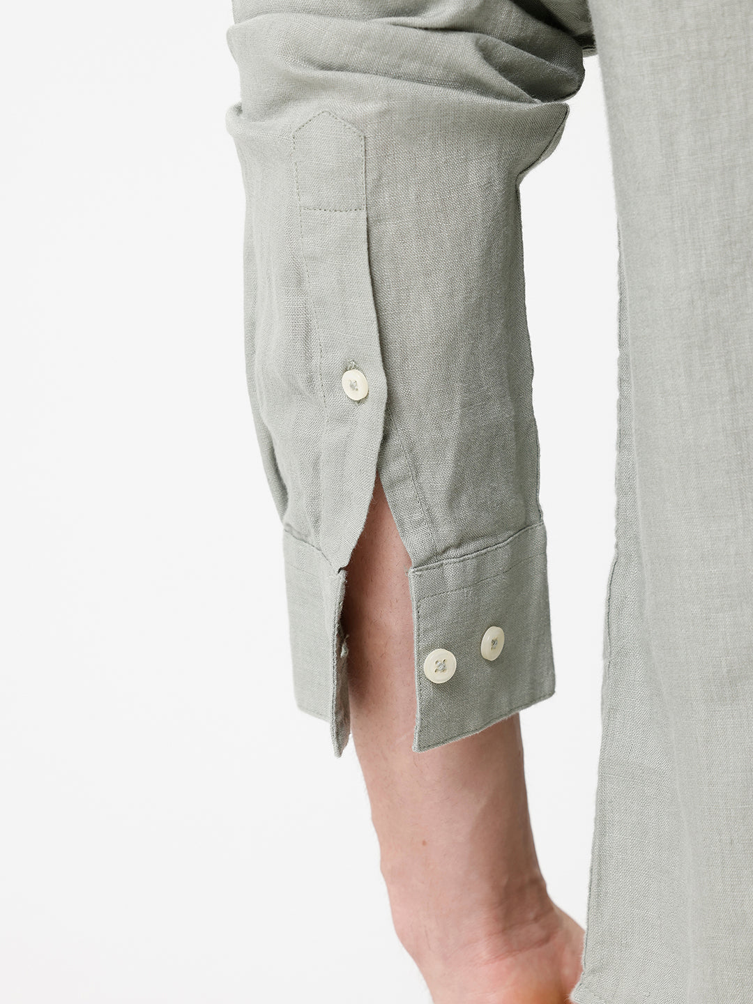 100% PURE LINEN FULL SLEEVE SHIRT