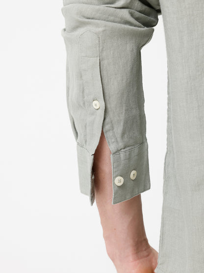 100% PURE LINEN FULL SLEEVE SHIRT