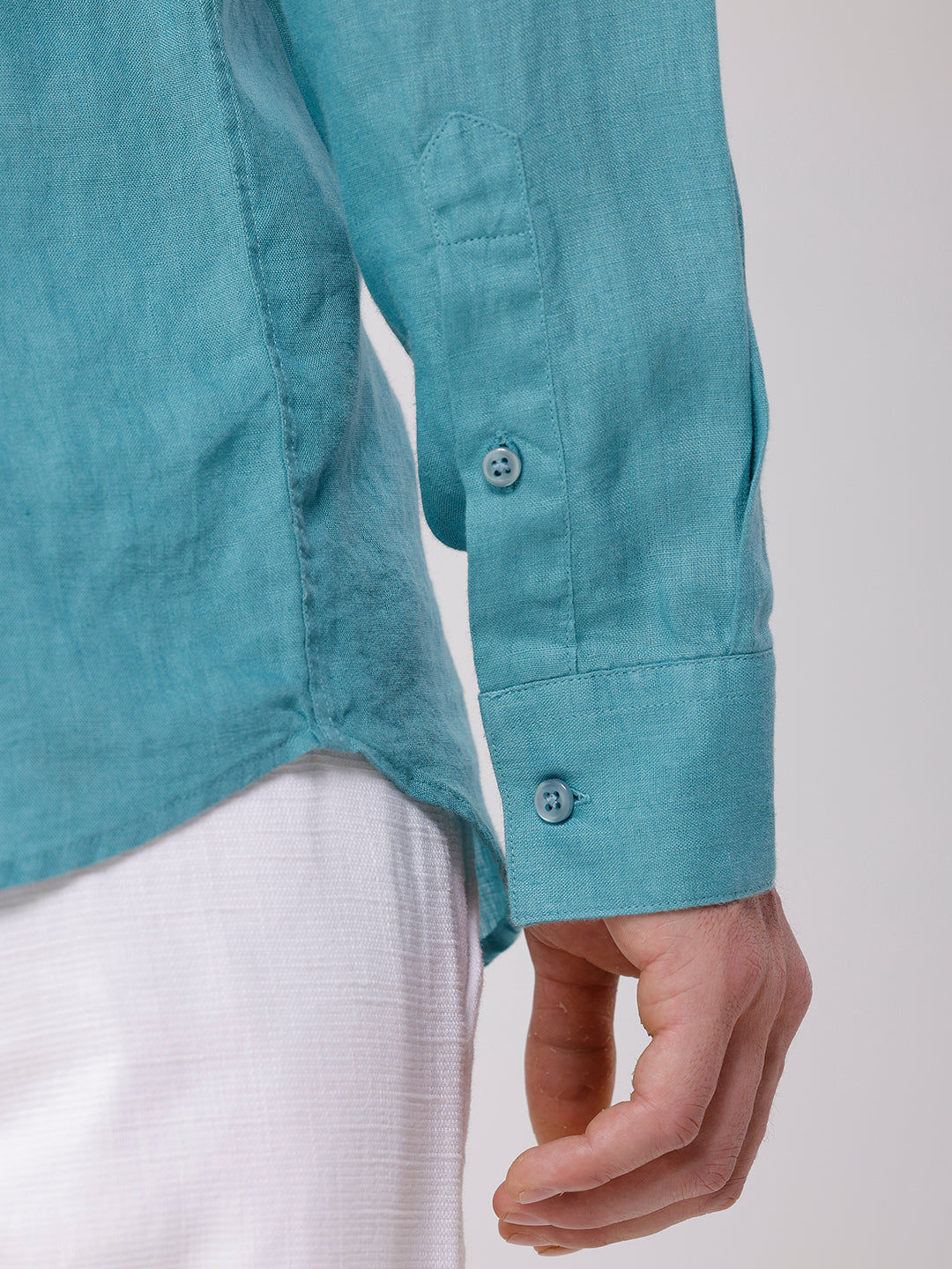 100% PURE LINEN FULL SLEEVE SHIRT