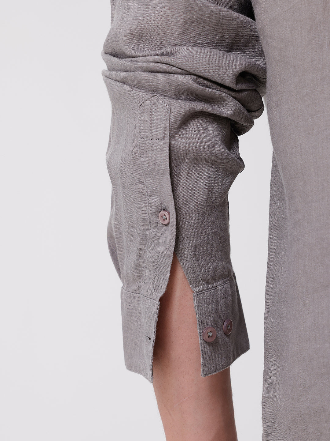 100% PURE LINEN FULL SLEEVE SHIRT