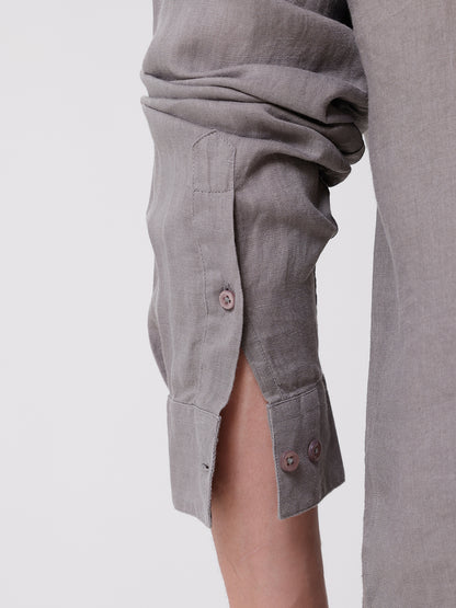 100% PURE LINEN FULL SLEEVE SHIRT