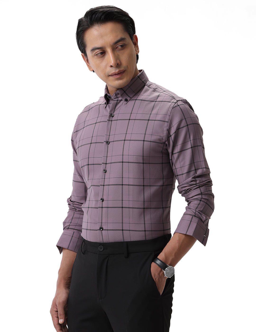 Dark Premium Check Shirt