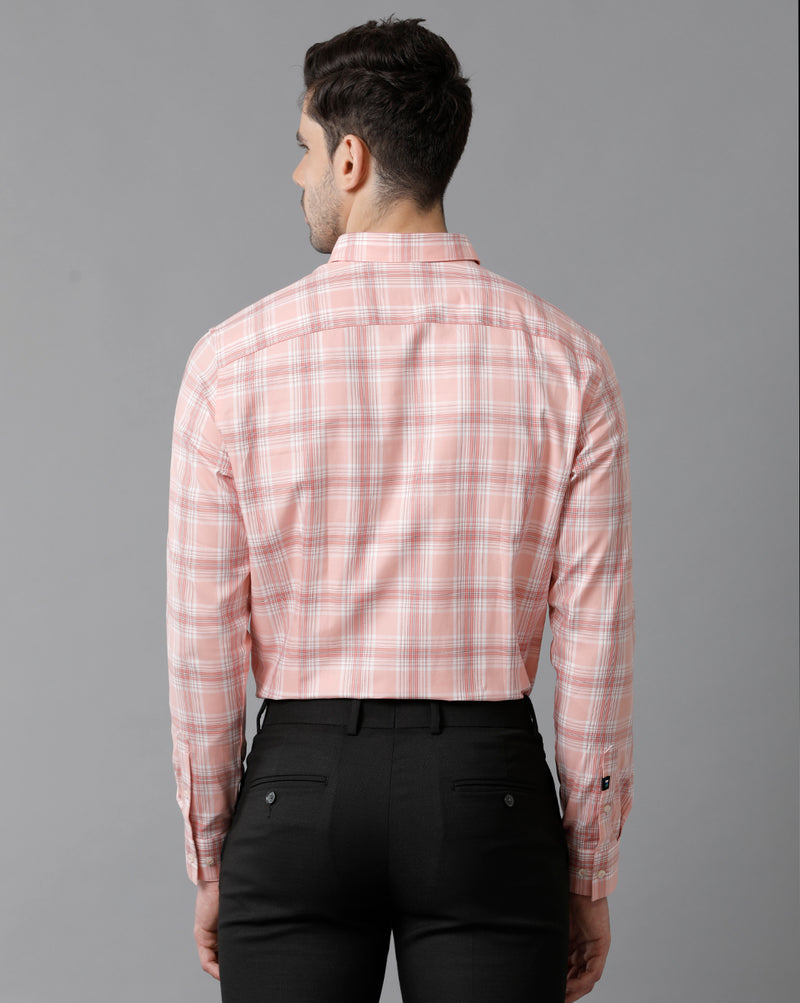 Men's Black Checkered Cotton Shirt