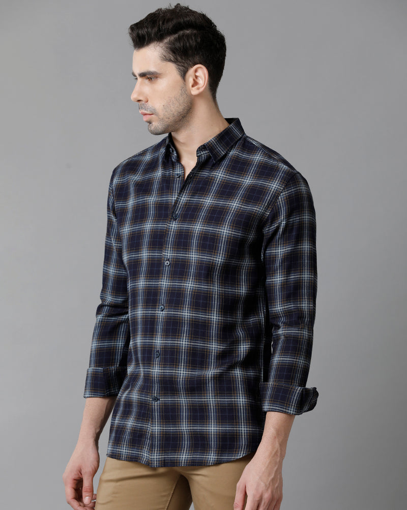 Men's Multicolor Cotton Shirt