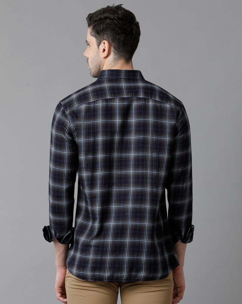 Men's Multicolor Cotton Shirt