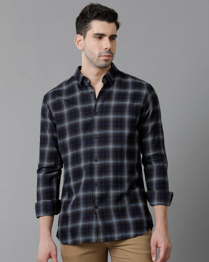 Men's Multicolor Cotton Shirt