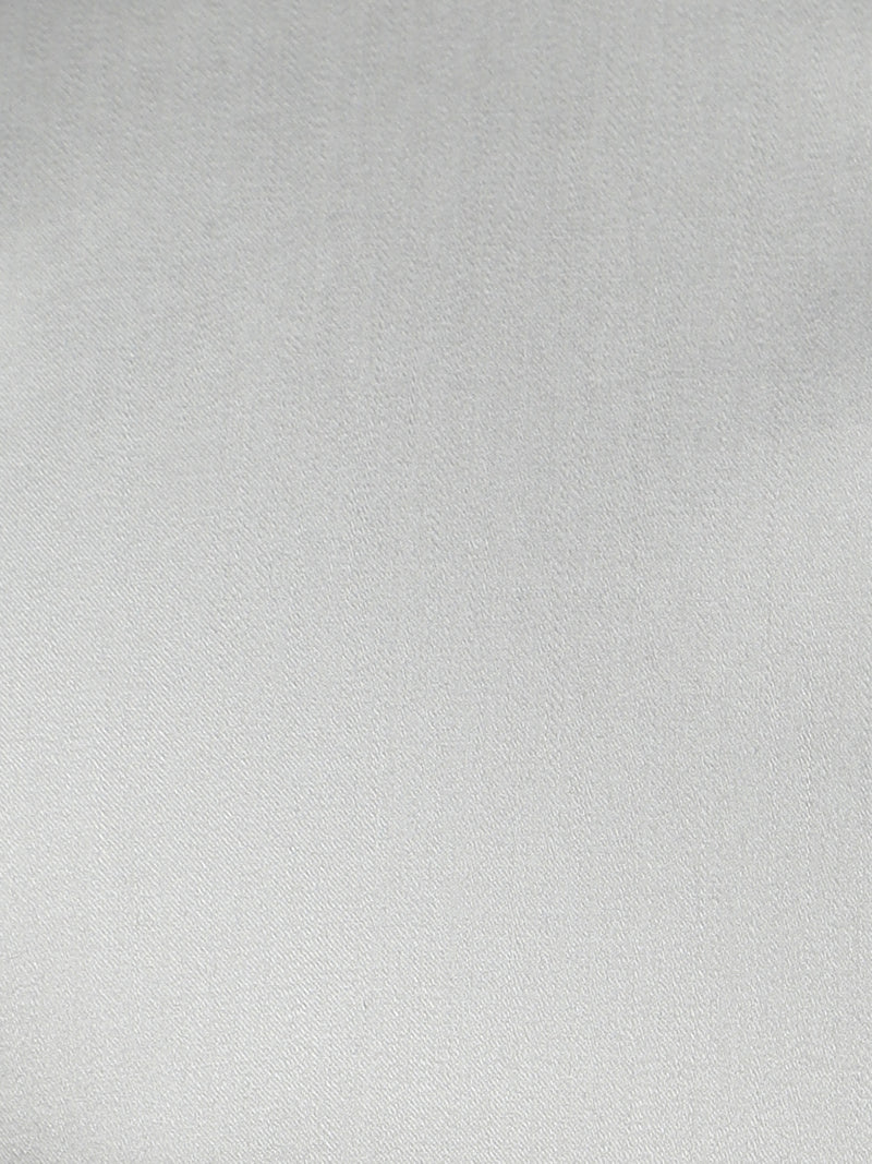 Men's Silver Grey Solid Shirt