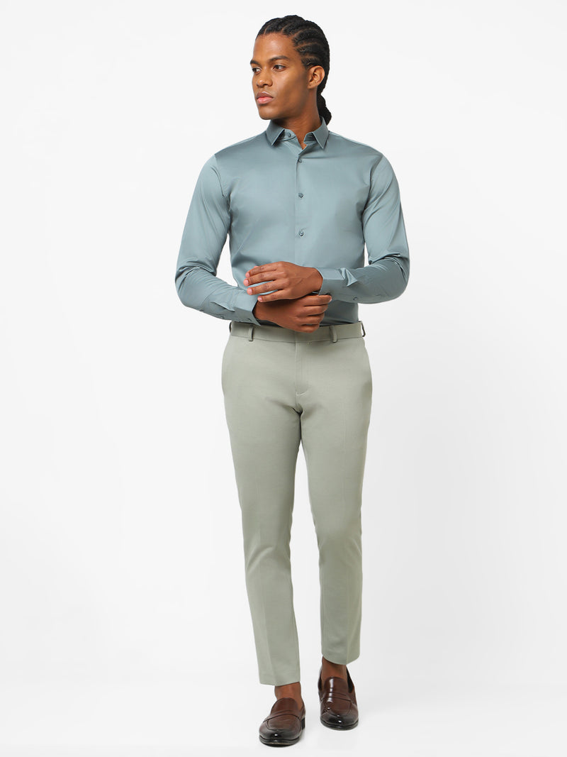 Men's Stormy Sea Solid Shirt