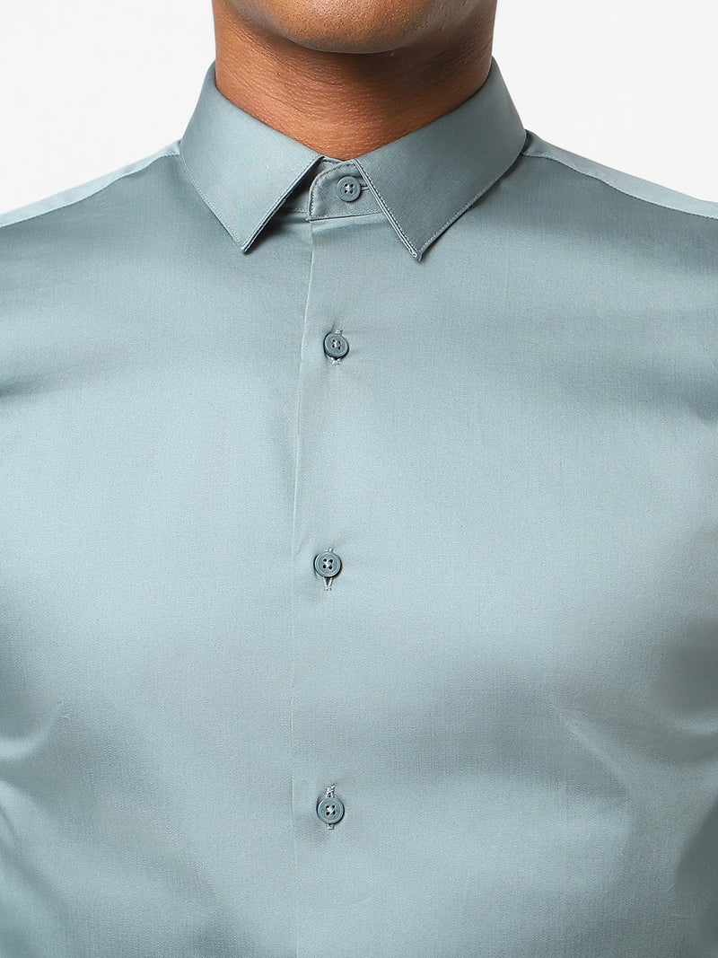 Men's Stormy Sea Solid Shirt
