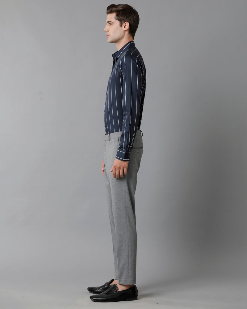 Men's Navy Stripped Shirt