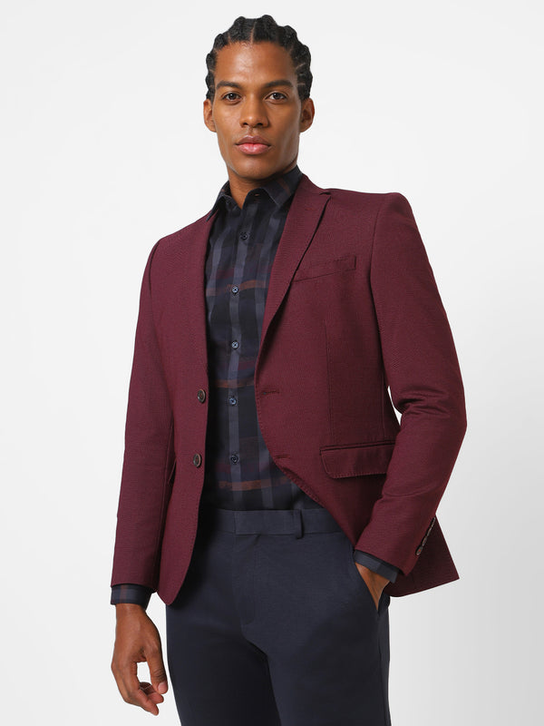 Men's Maroon Blazer TCJ-SETH