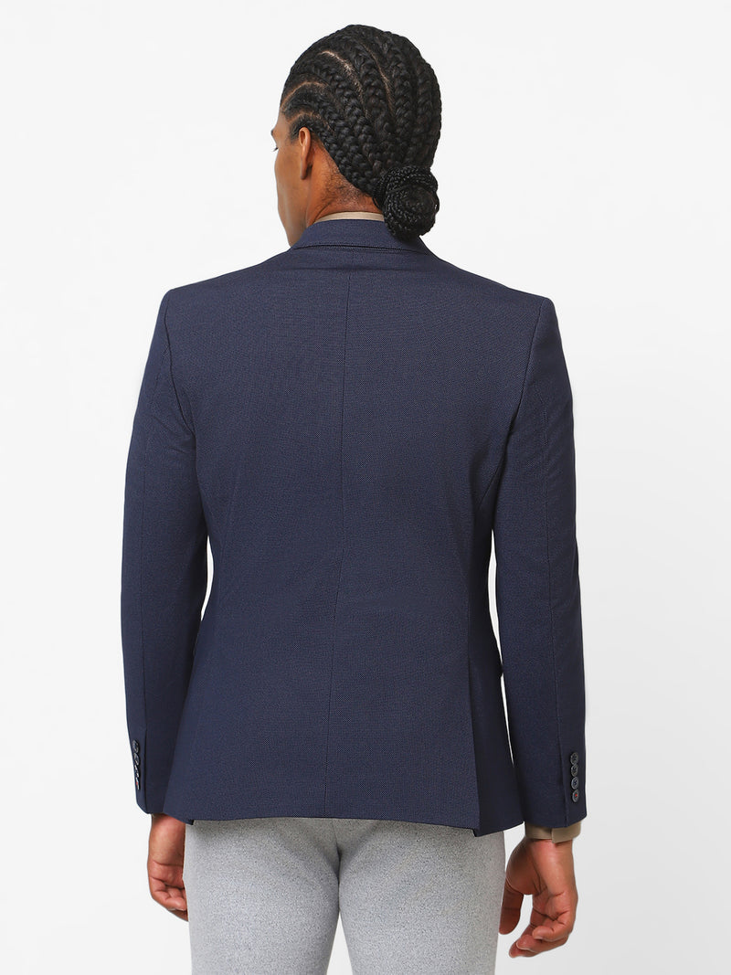 Men's Navy Blue Blazer TCJ-IVAN