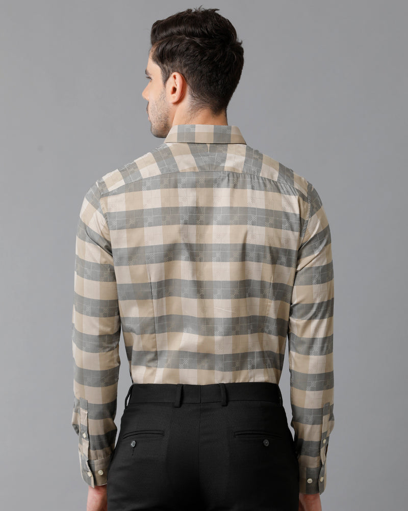 Men's Multicolor Checks Cotton Shirt