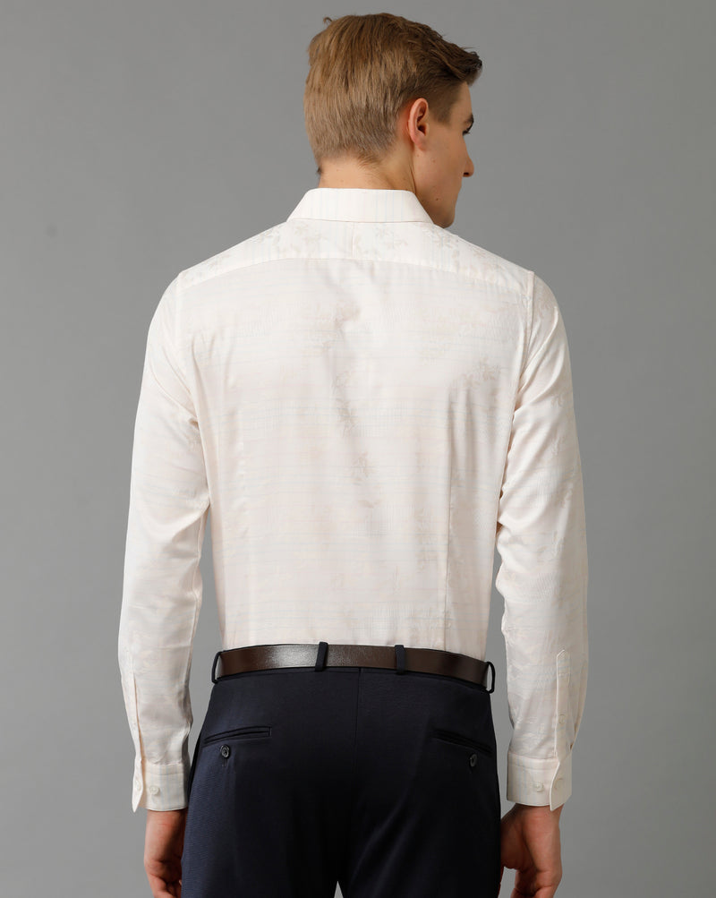 Men's Floral Print Cotton Shirt