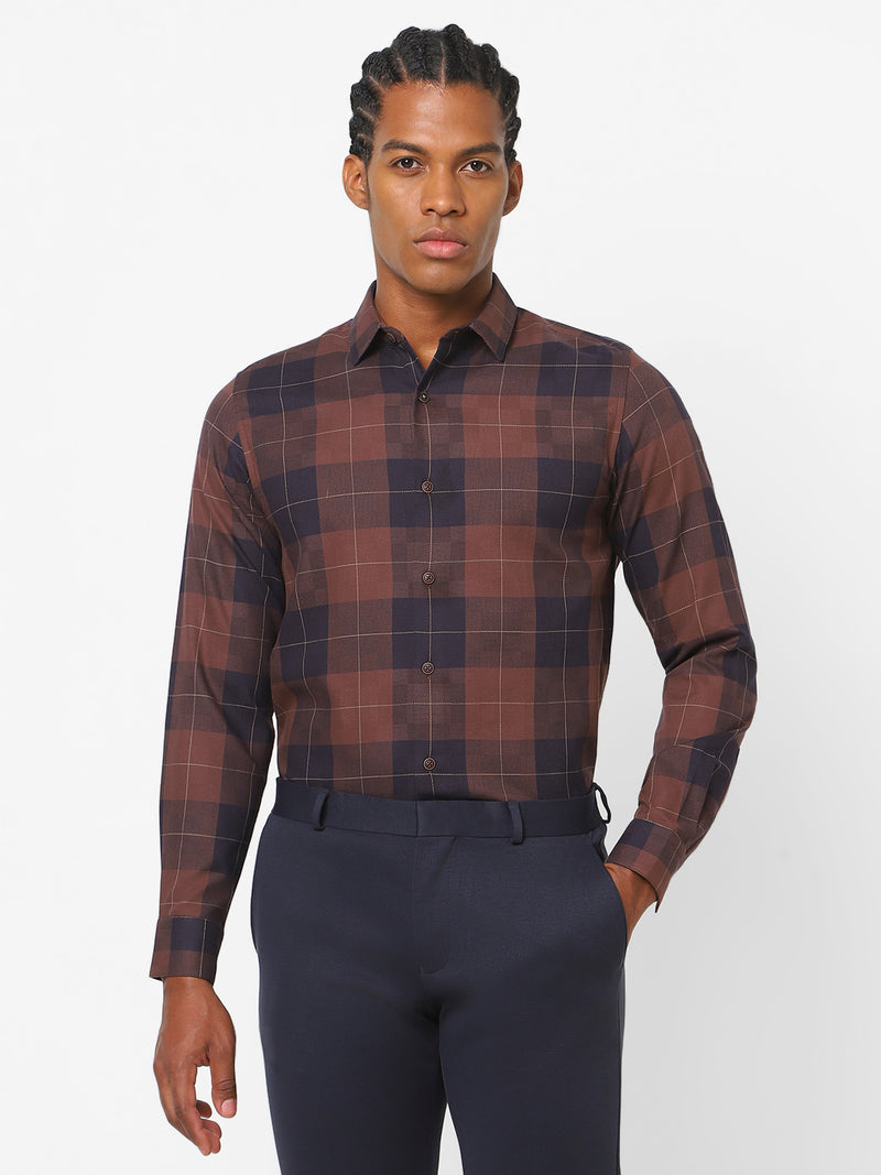 Men's Onion Pink Printed Shirt