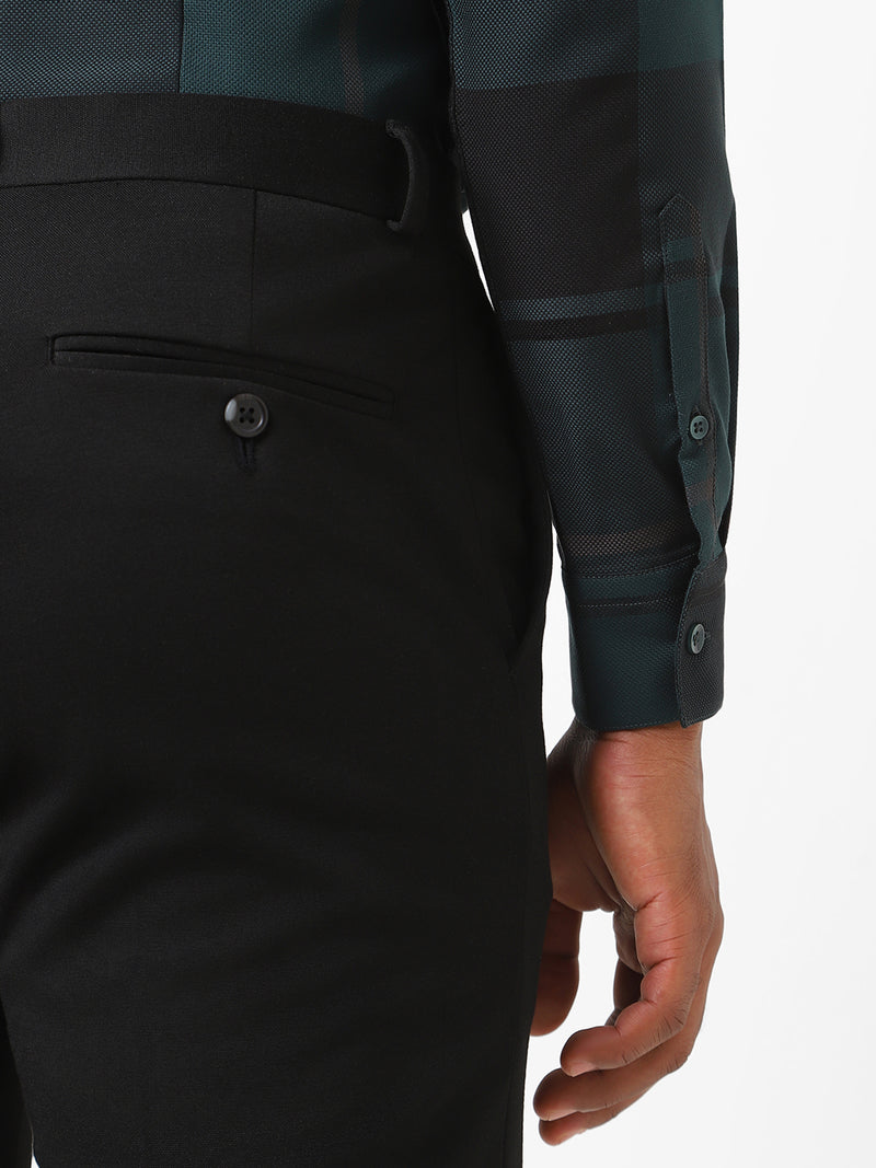 Men's Bottle Green Checks Shirt