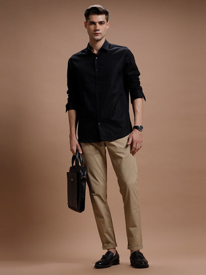 Black cotton Shirt