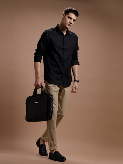 Black cotton Shirt