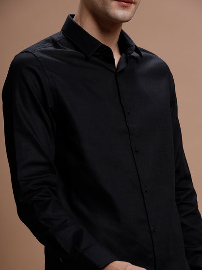 Black cotton Shirt