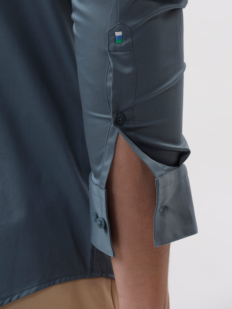 Samuel Goblin Blue Cotton Shirt