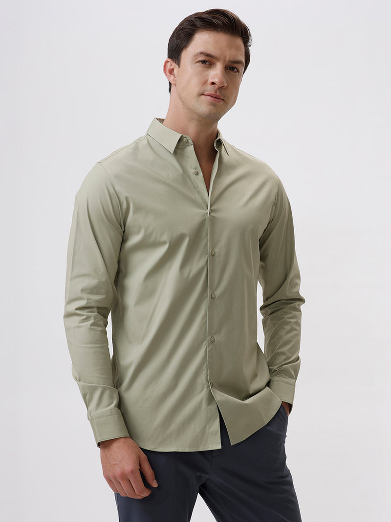Patrick Navy Cotton Shirt