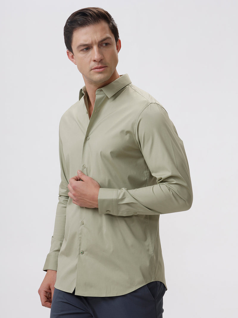 Patrick Navy Cotton Shirt