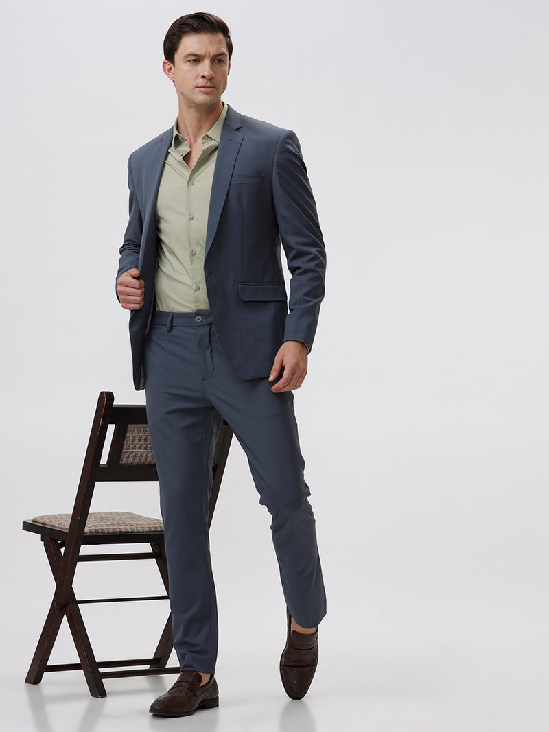 Patrick Navy Cotton Shirt