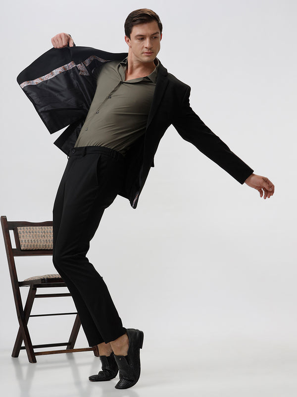 Olive Bungee Cord Shirt