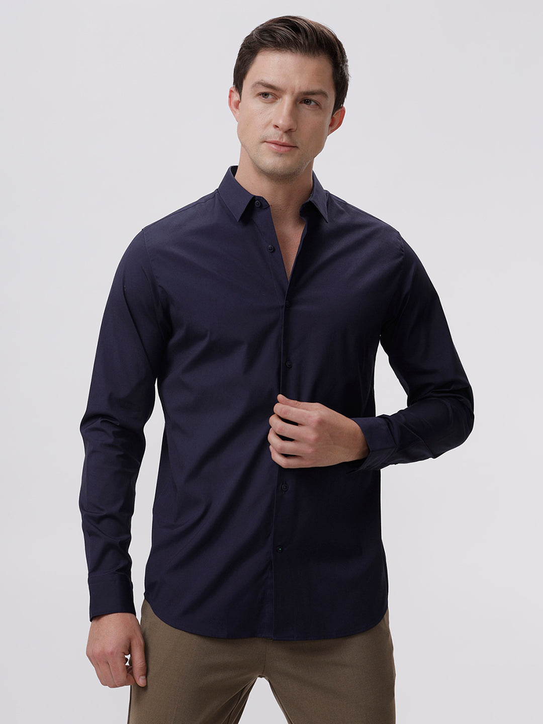 Powell Peacoat Cotton Shirt