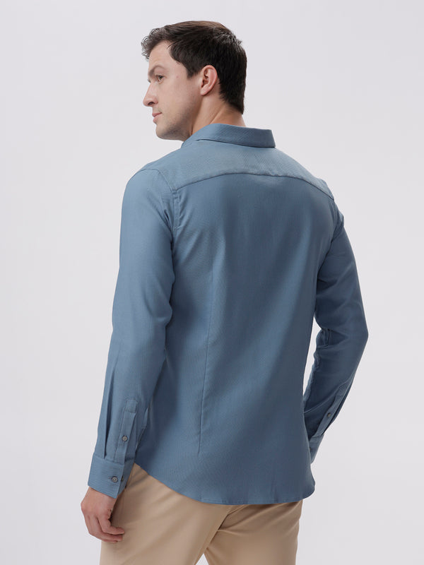 Steel Blue Blend Shirt