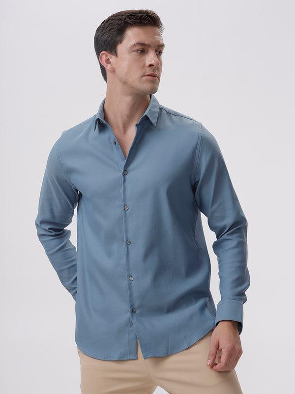 Steel Blue Blend Shirt