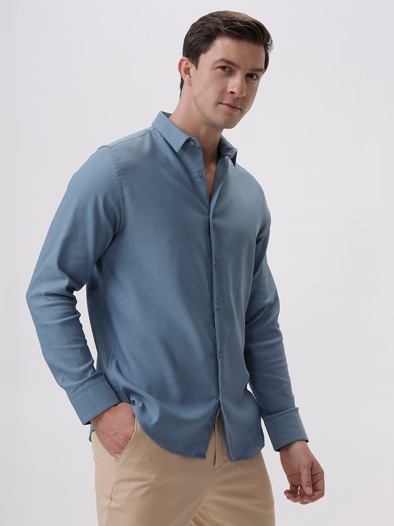 Steel Blue Blend Shirt
