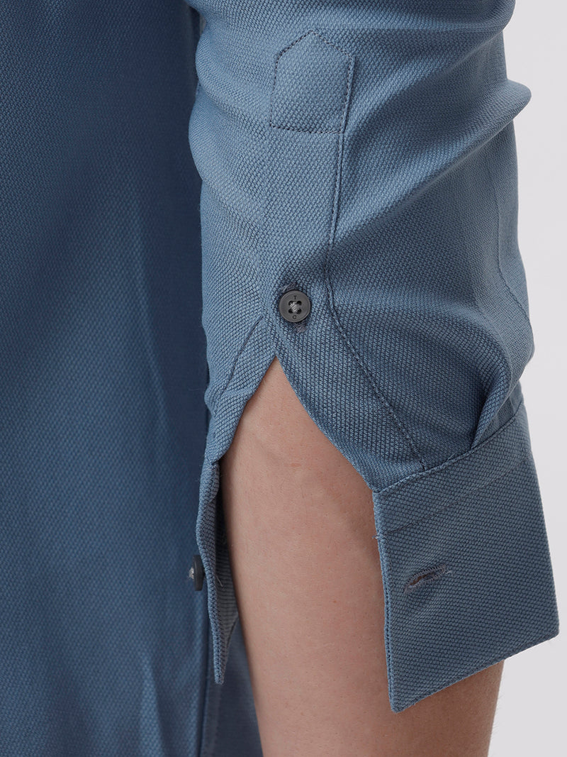 Steel Blue Blend Shirt
