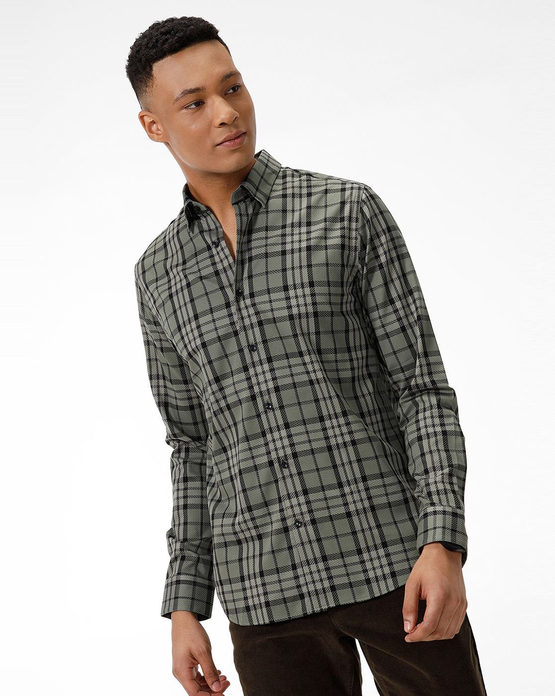 Green Checks – JUMP Casual Shirt