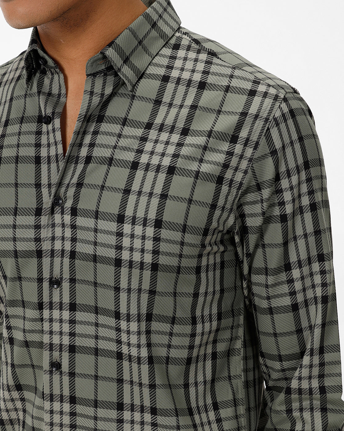 Green Checks – JUMP Casual Shirt