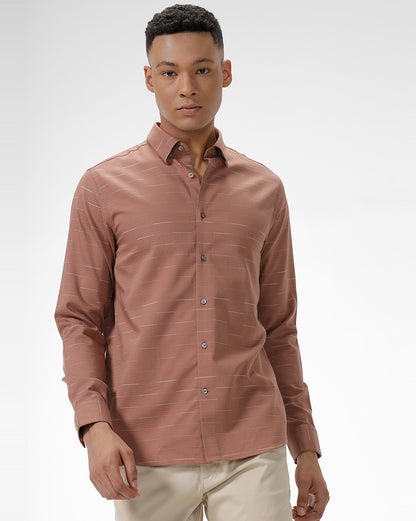 Light Brown Coley Casual Shirt