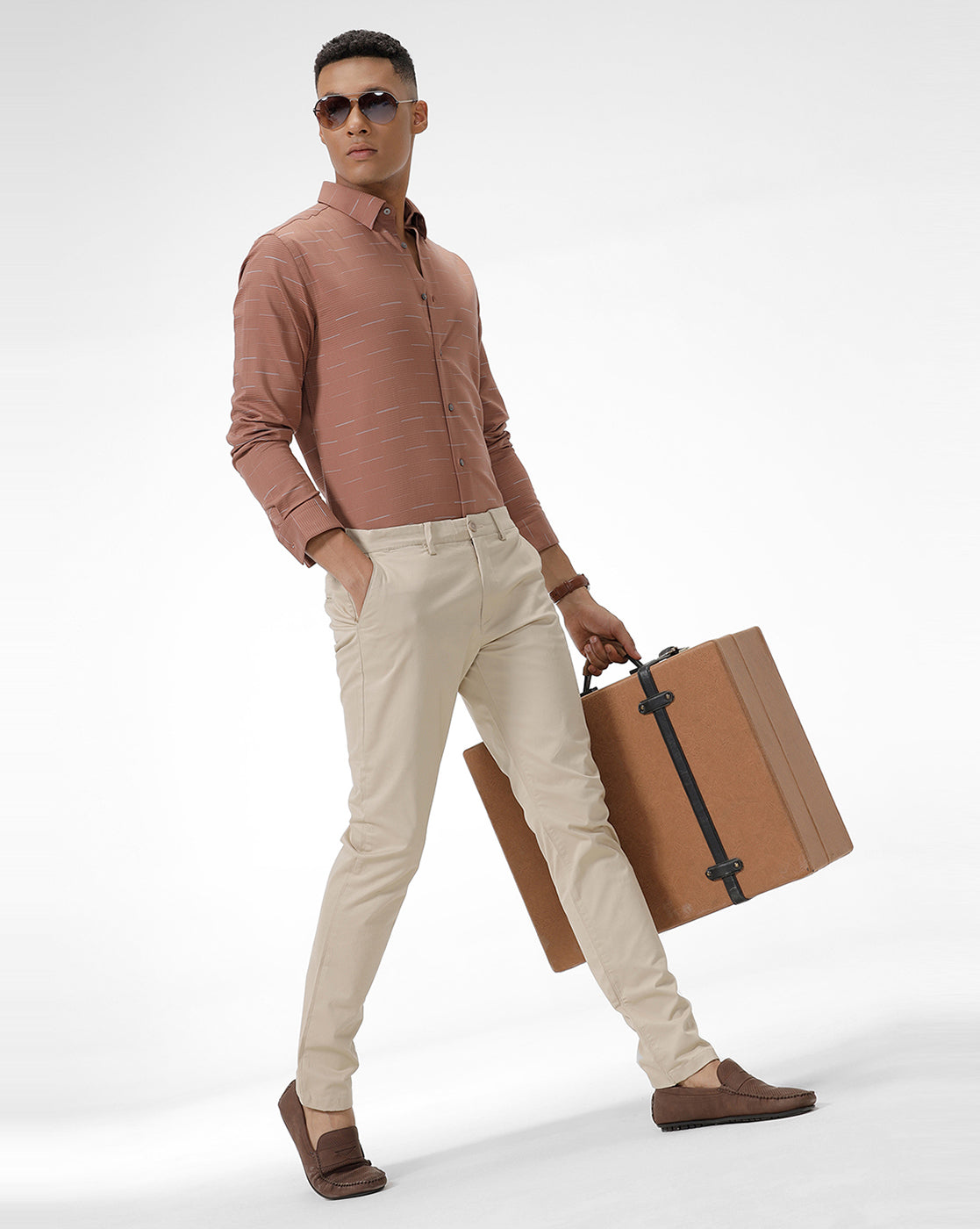 Light Brown Coley Casual Shirt