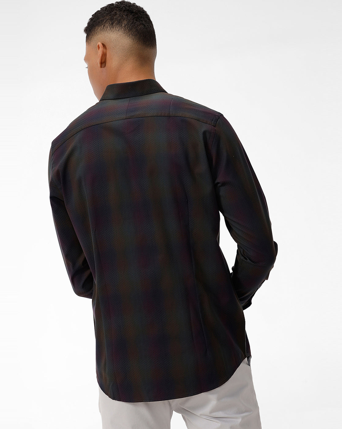 Multi-Color Checks Griffith Casual Shirt