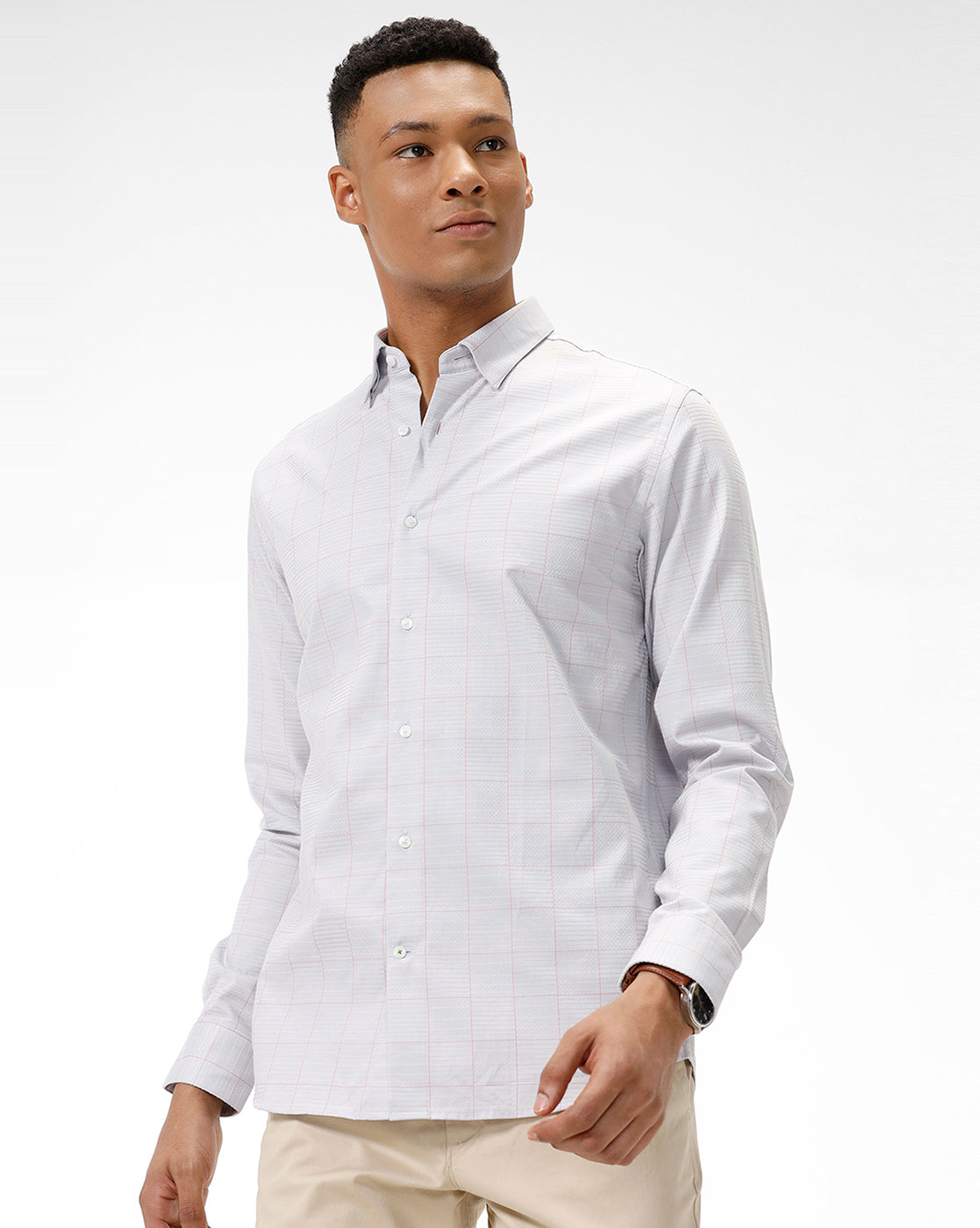 Light Grey Weston Casual Shirt