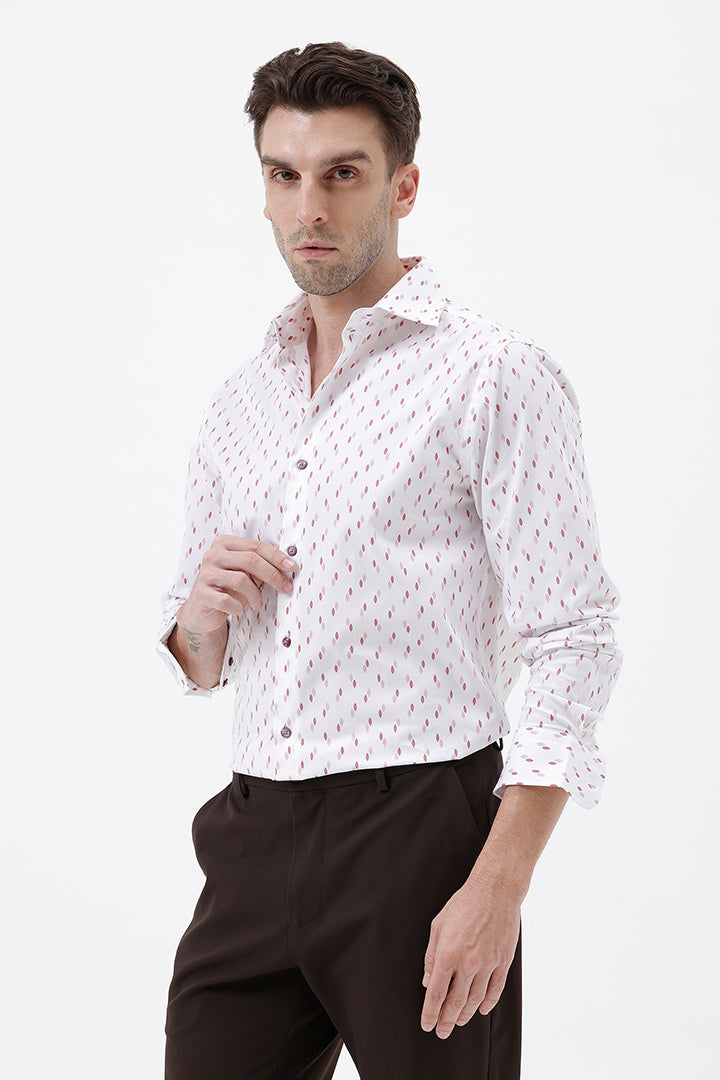 EYELIGHT COTTON PRINT SHIRT