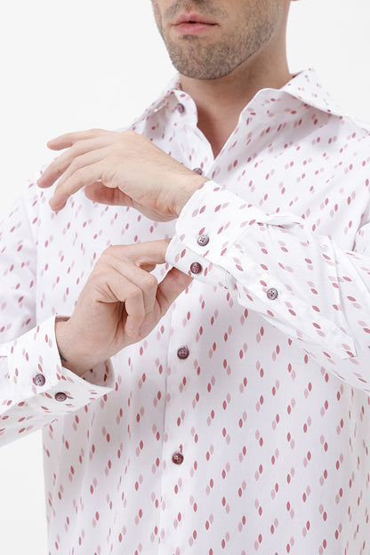 EYELIGHT COTTON PRINT SHIRT