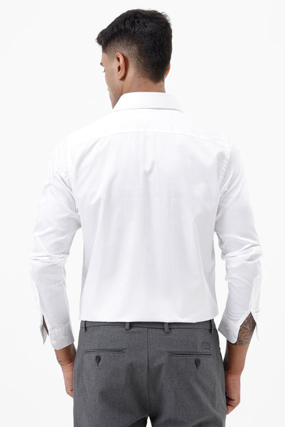 WHITE COTTON SHIRT