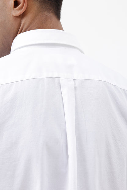WHITE LINEN SHIRT