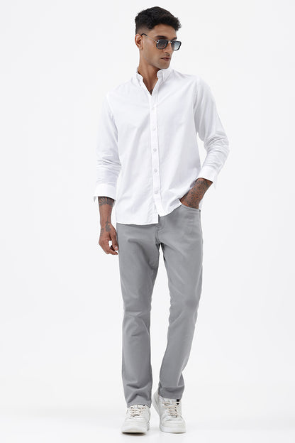 WHITE LINEN SHIRT