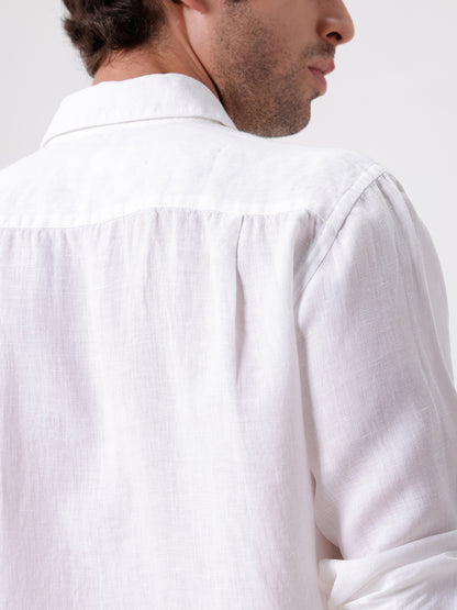 100% PURE LINEN FULL SLEEVE SHIRT