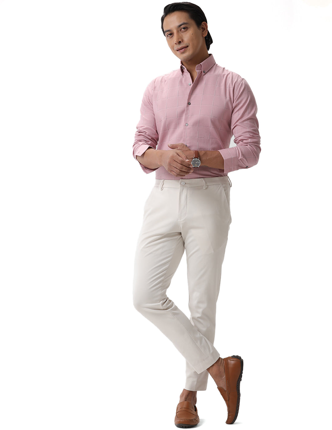 Solid Formal Wear Shirt