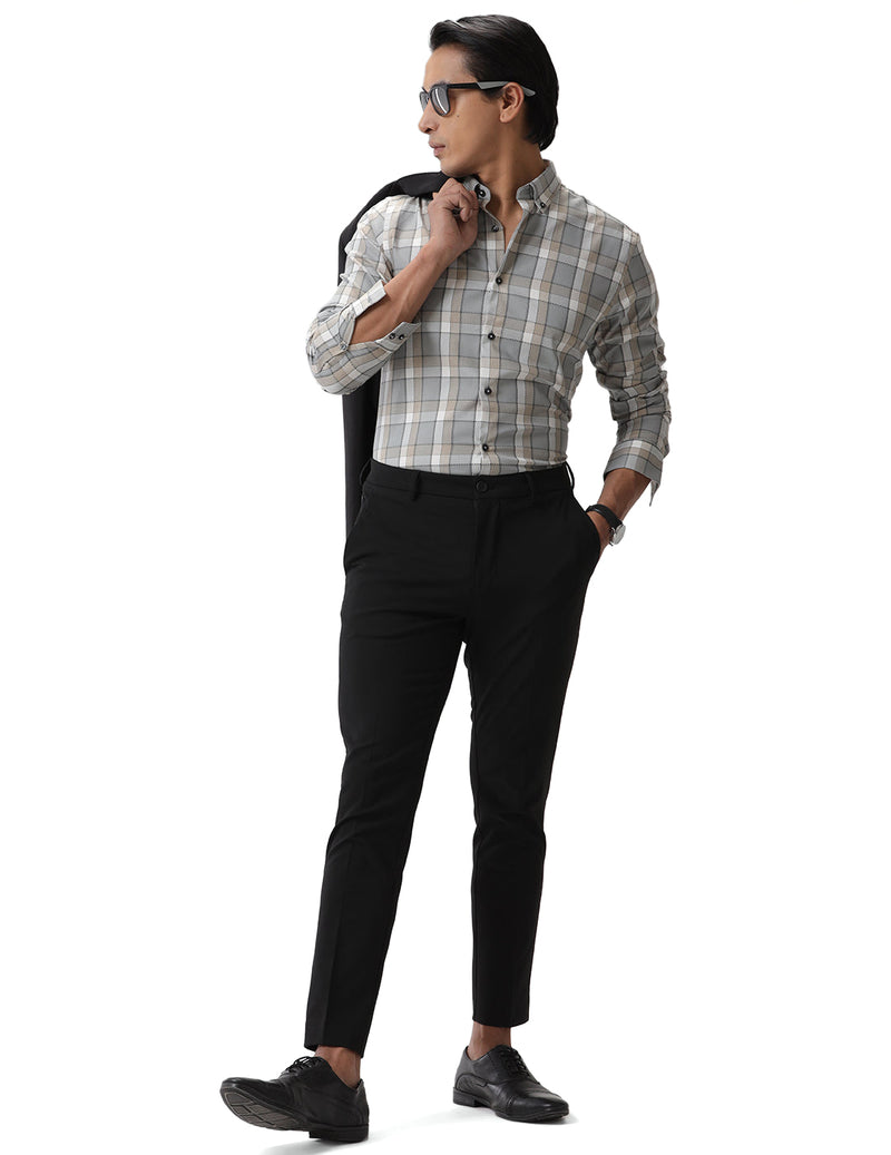 Formal Full Sleeve Checks Shirt