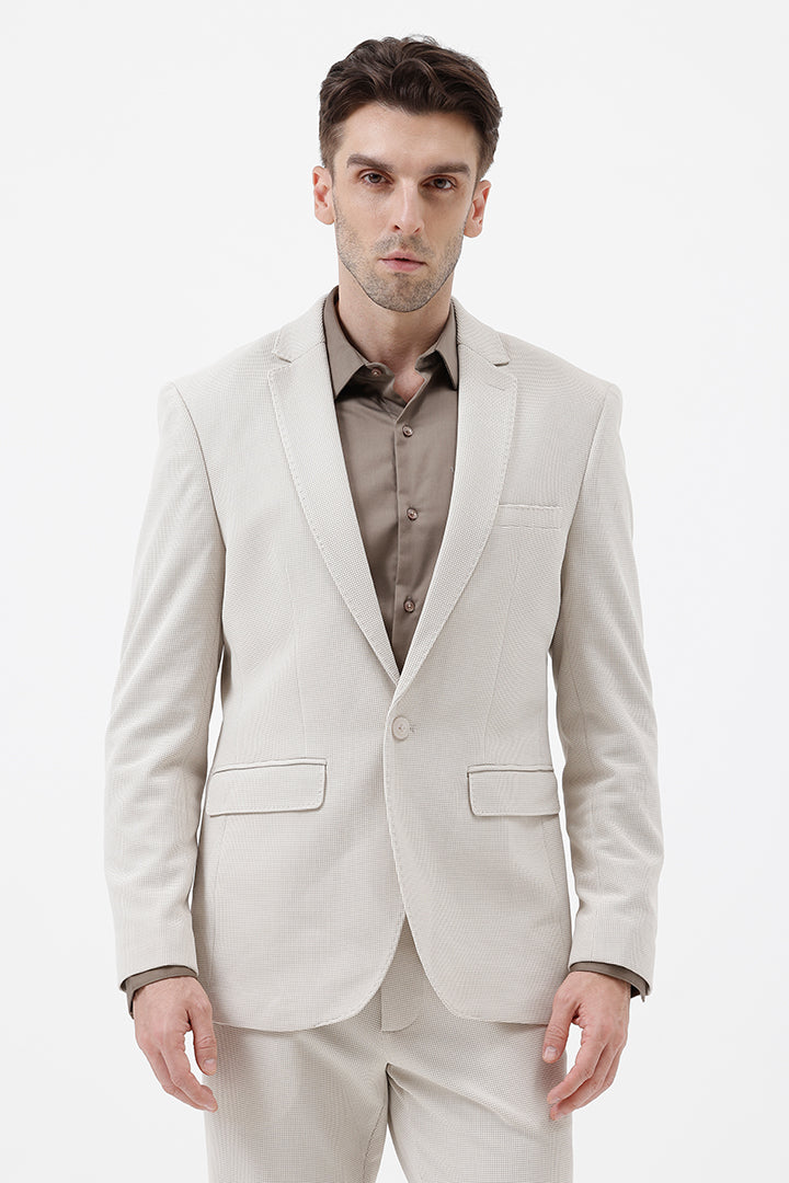 CREAM- 3 BLAZER